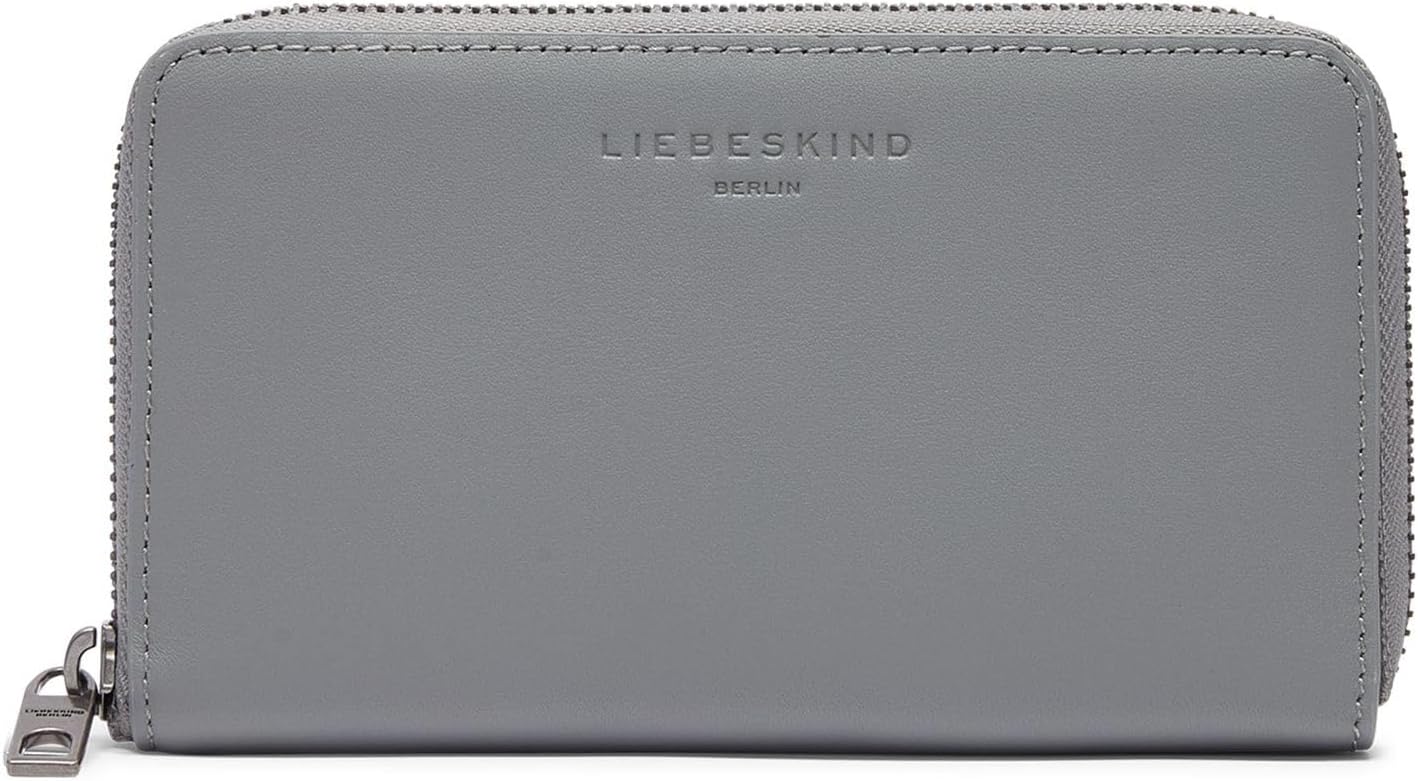 Detalle 2 de LIEBESKIND Frieda Purse M – elegante Geldbörse aus feinem Rindsleder mit Rundum-Reißverschluss