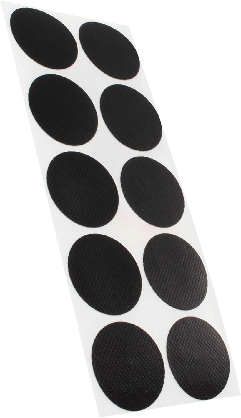 Detalle de Punti di marcatura colorati Ø50 mm in tessuto rivestito in plastica – adesivo resistente