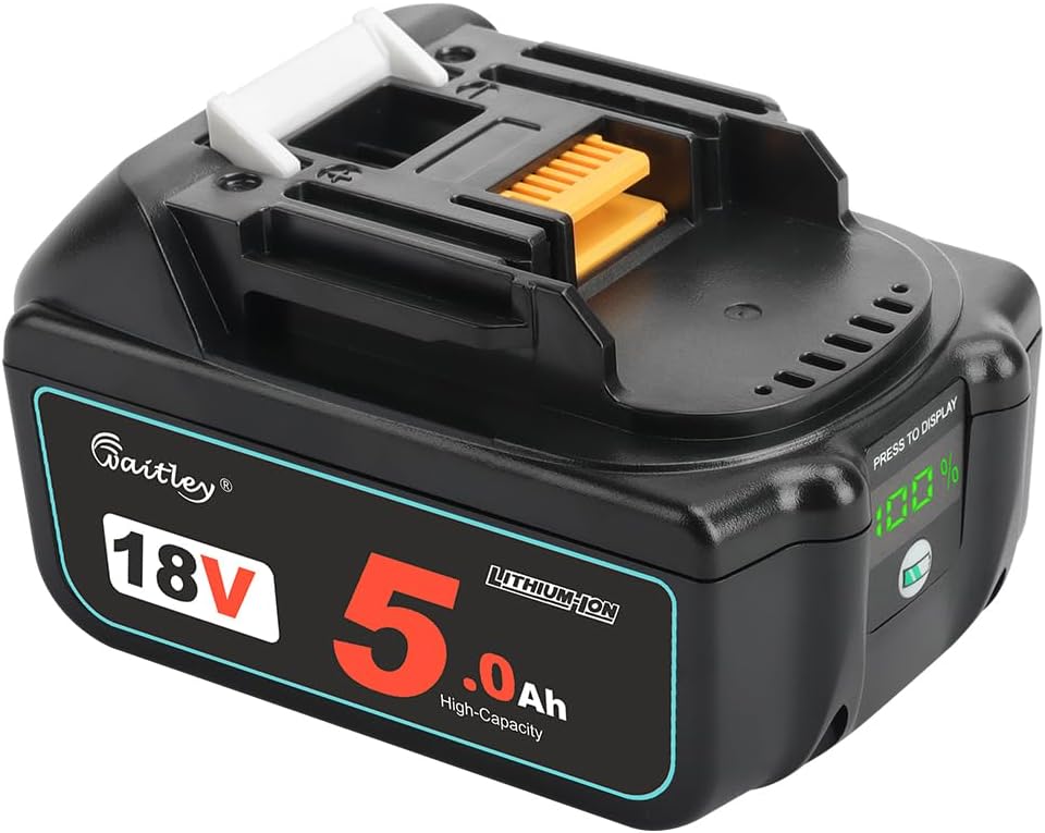 Detalle de Makita 18V 5.0Ah replacement battery for power tools