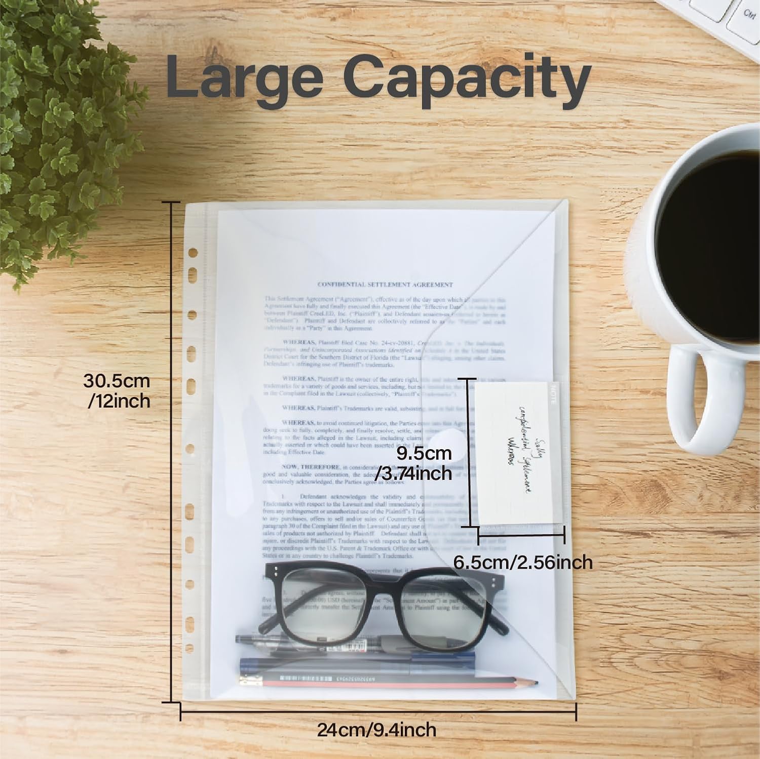 Thumbnail 5 de MOWETOO Dokumententasche A4 48er Pack