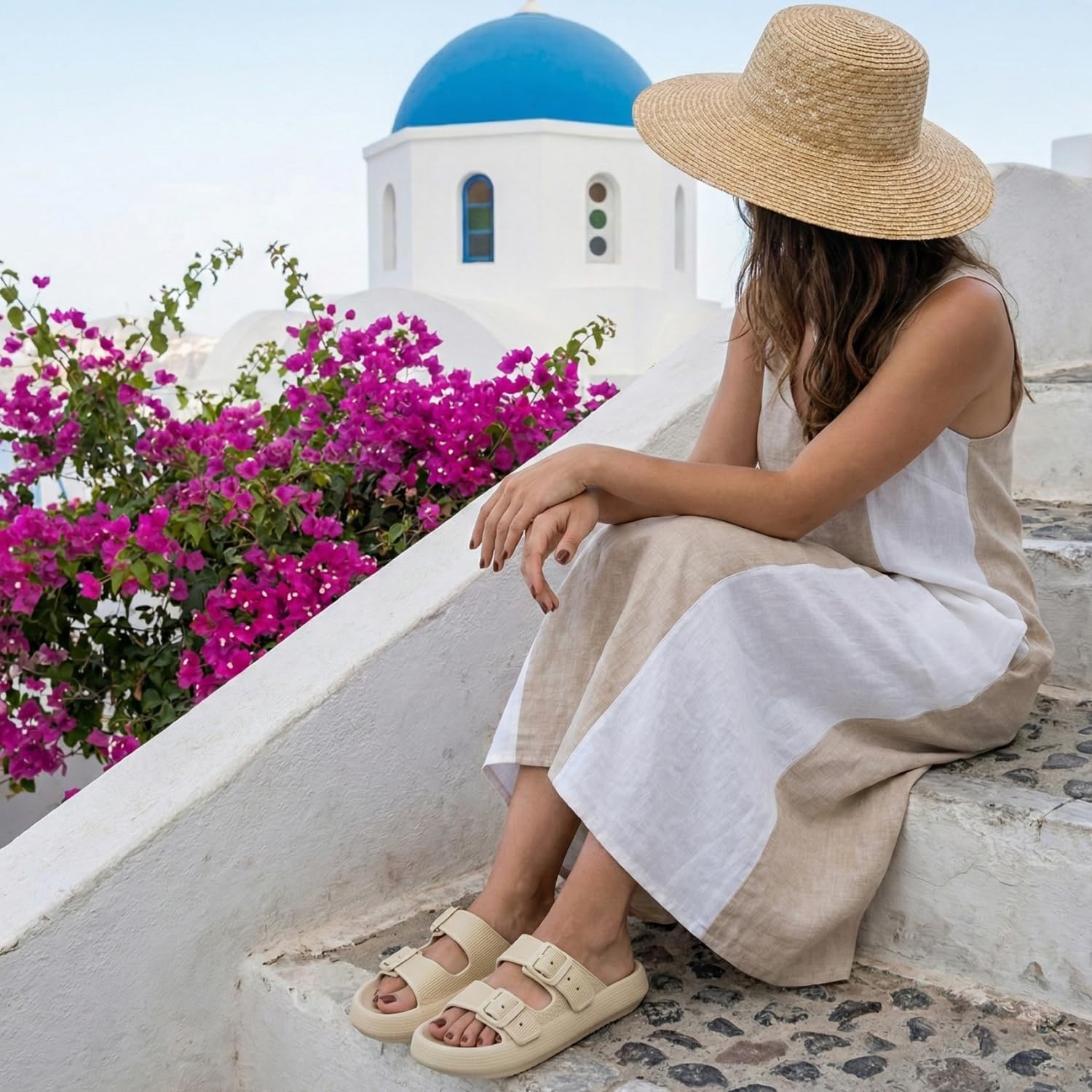 Thumbnail 6 de CUSHIONAIRE Fame Recovery Sandals, 1.75-in