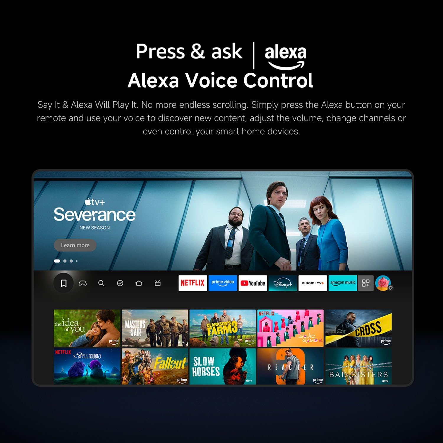 Thumbnail 6 de XIAOMI TV F 32 (32 Inch) HD Smart TV with Fire TV, Dolby Audio, Alexa & AirPlay
