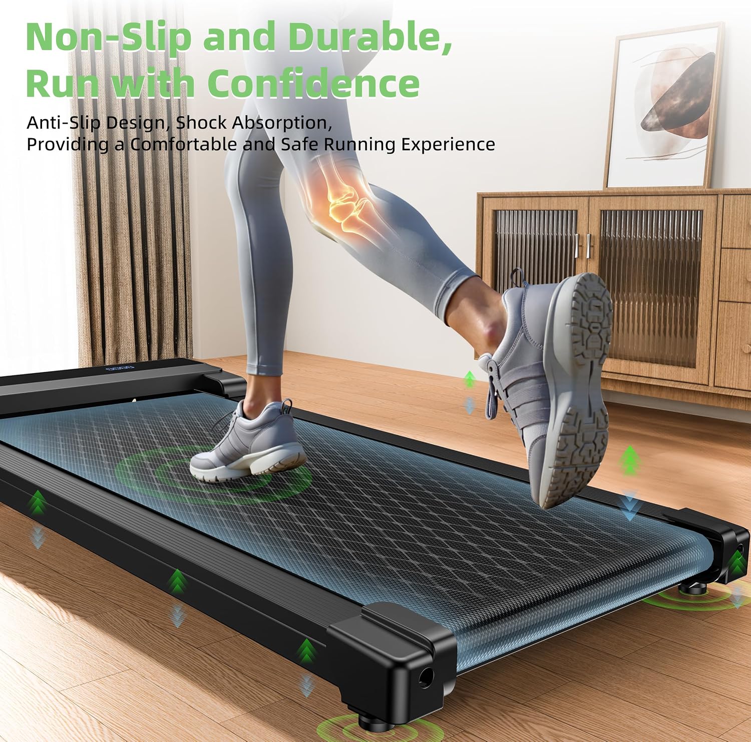 Thumbnail 5 de Wilpkracy B01 Walking Pad Treadmill with 5% Manual Incline and Remote