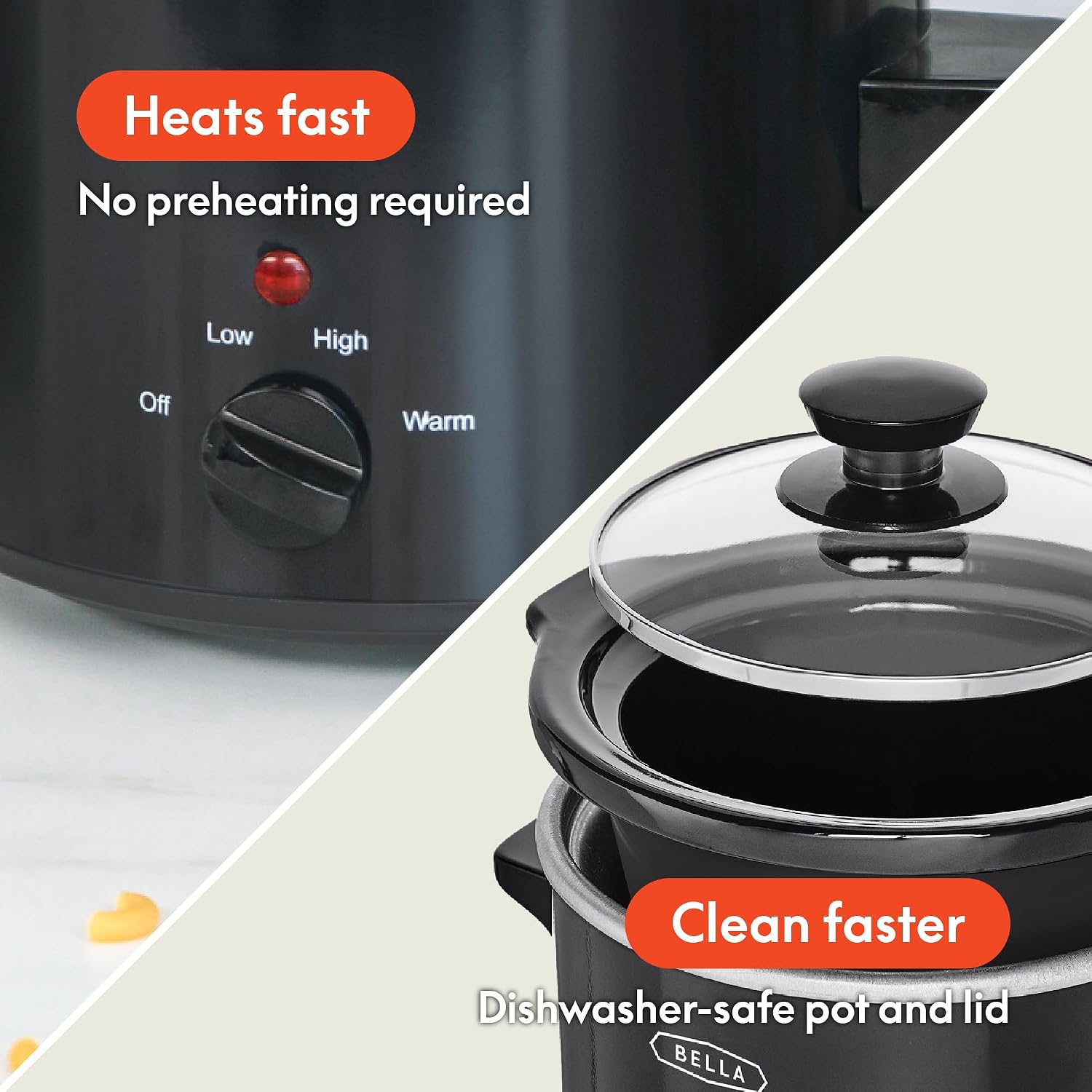 Detalle 2 de bella Slow Cooker, 1.5-Quart