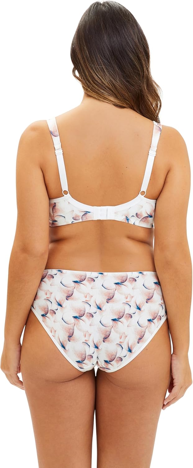 Thumbnail 3 de Sans Complexe Flora : Soutien-gorge emboîtant sans armatures pour femme, coton imprimé et dentelle