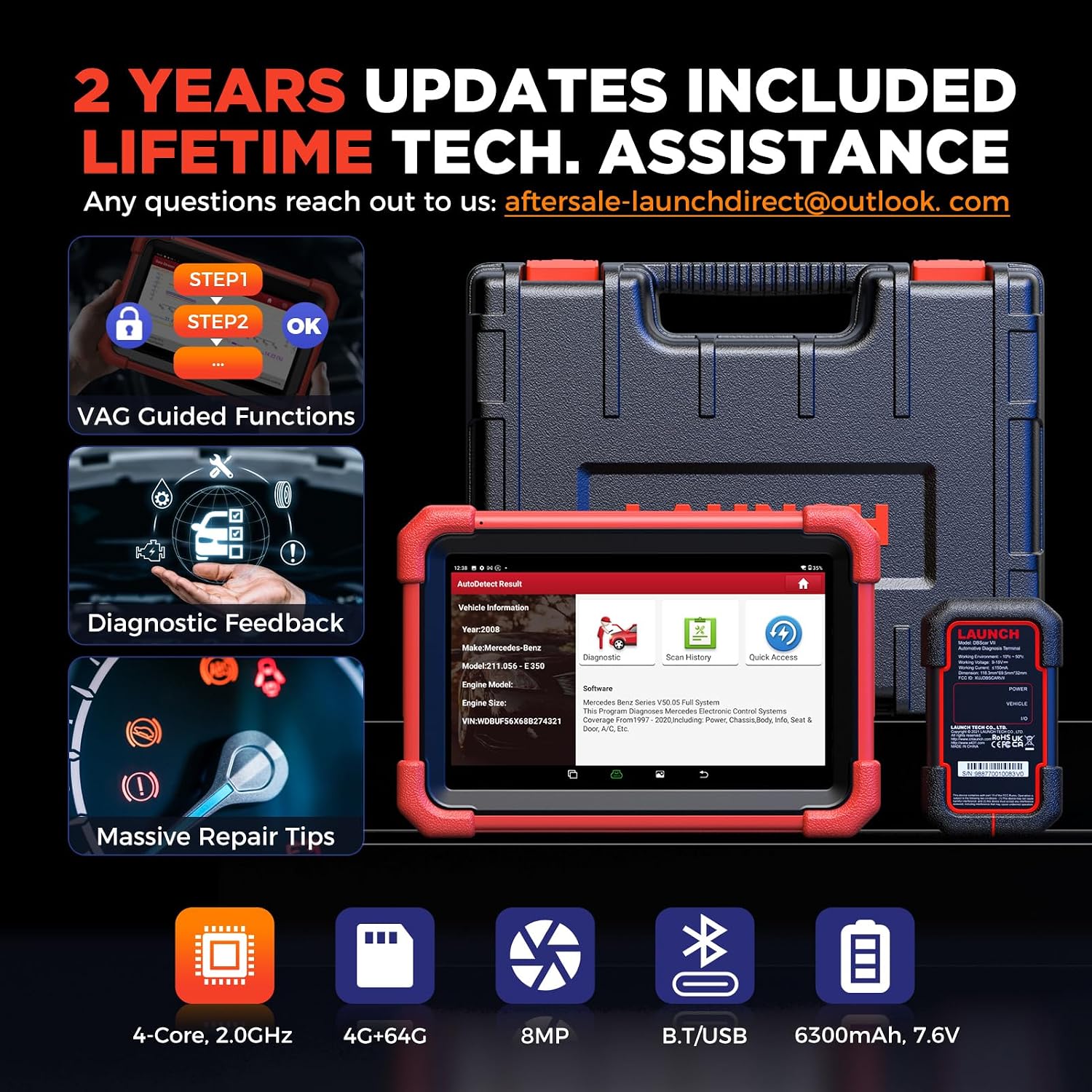 Thumbnail 6 de LAUNCH X431 CRP919XBT OBD2 scanner