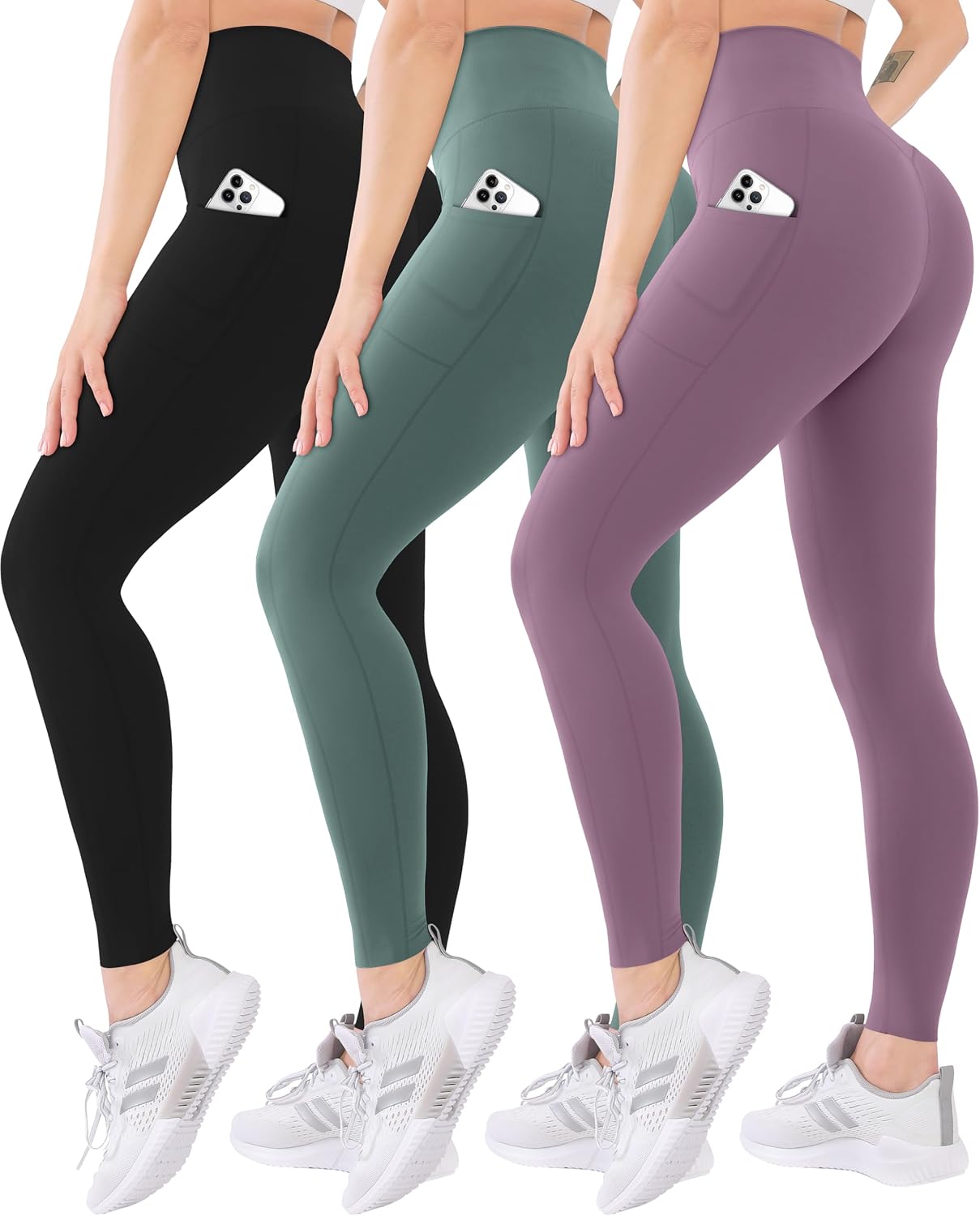 Detalle de Blisset 3-Pack High Waisted Leggings