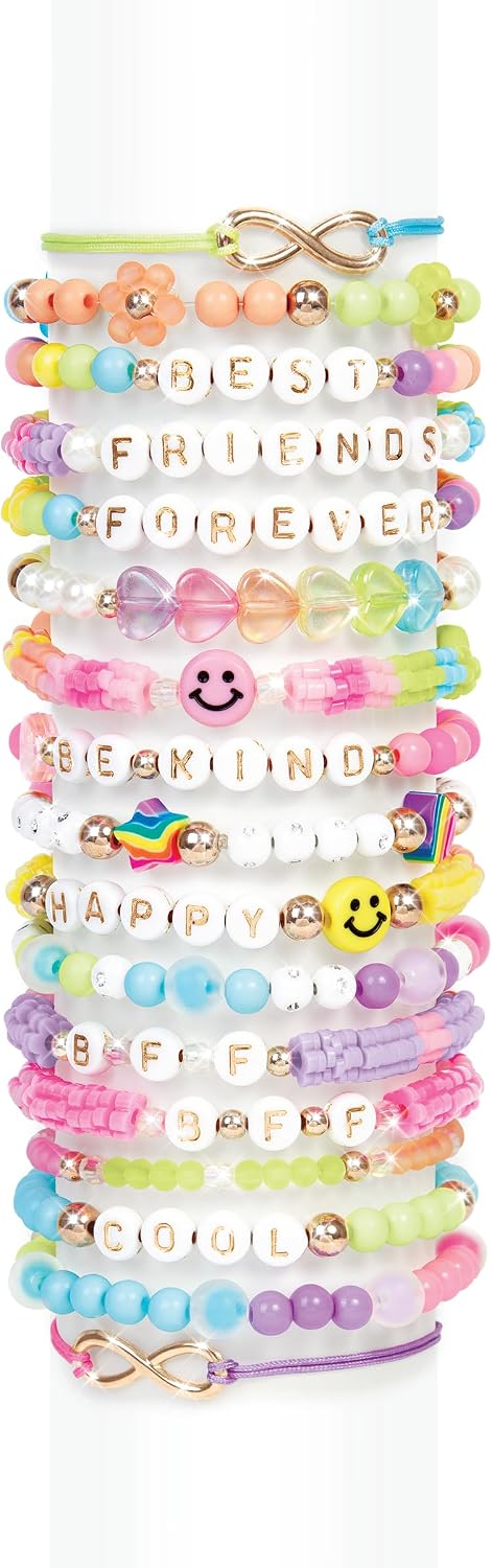 Detalle de Make It Real 1710 Perline 2 Go! Set – Kit creativo portatile per gioielli fai-da-te per bambine