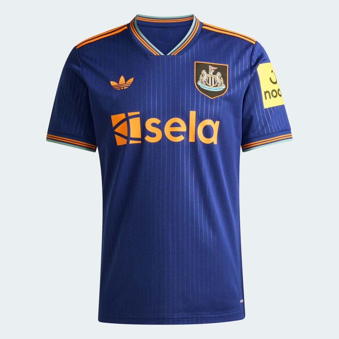 Detalle 2 de Camiseta tercera equipación Newcastle United FC 25/26 de Adidas — azul