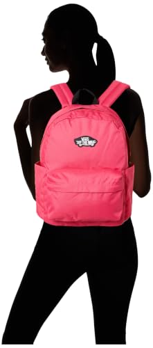 Detalle de Mochila Vans Old Skool Grom Rosa Terciopelo (18 L) – unisex