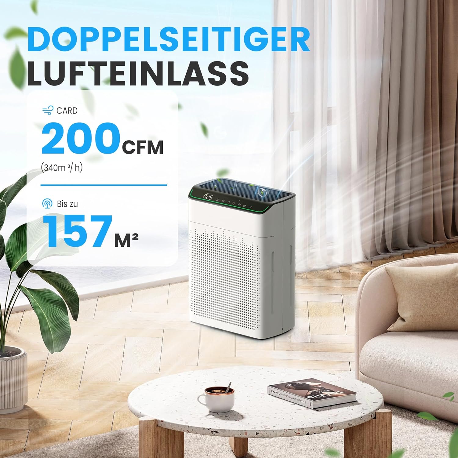Thumbnail 5 de MERONTE Luftreiniger ME5866 – Für Raucherzimmer und große Räume