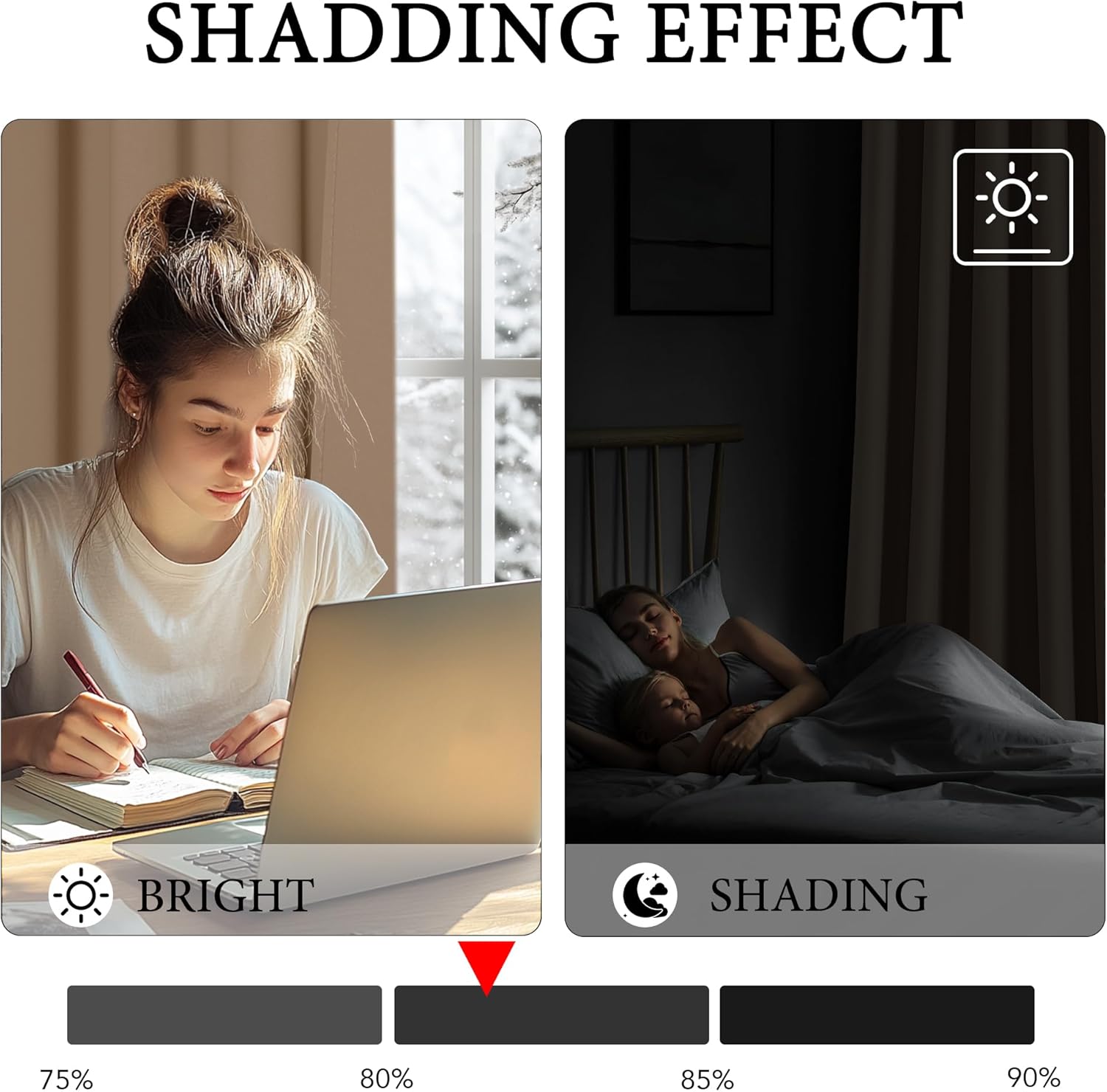 Thumbnail 1 de KGORGE Vorhänge 2er Set 175×140 cm blickdicht 🪟