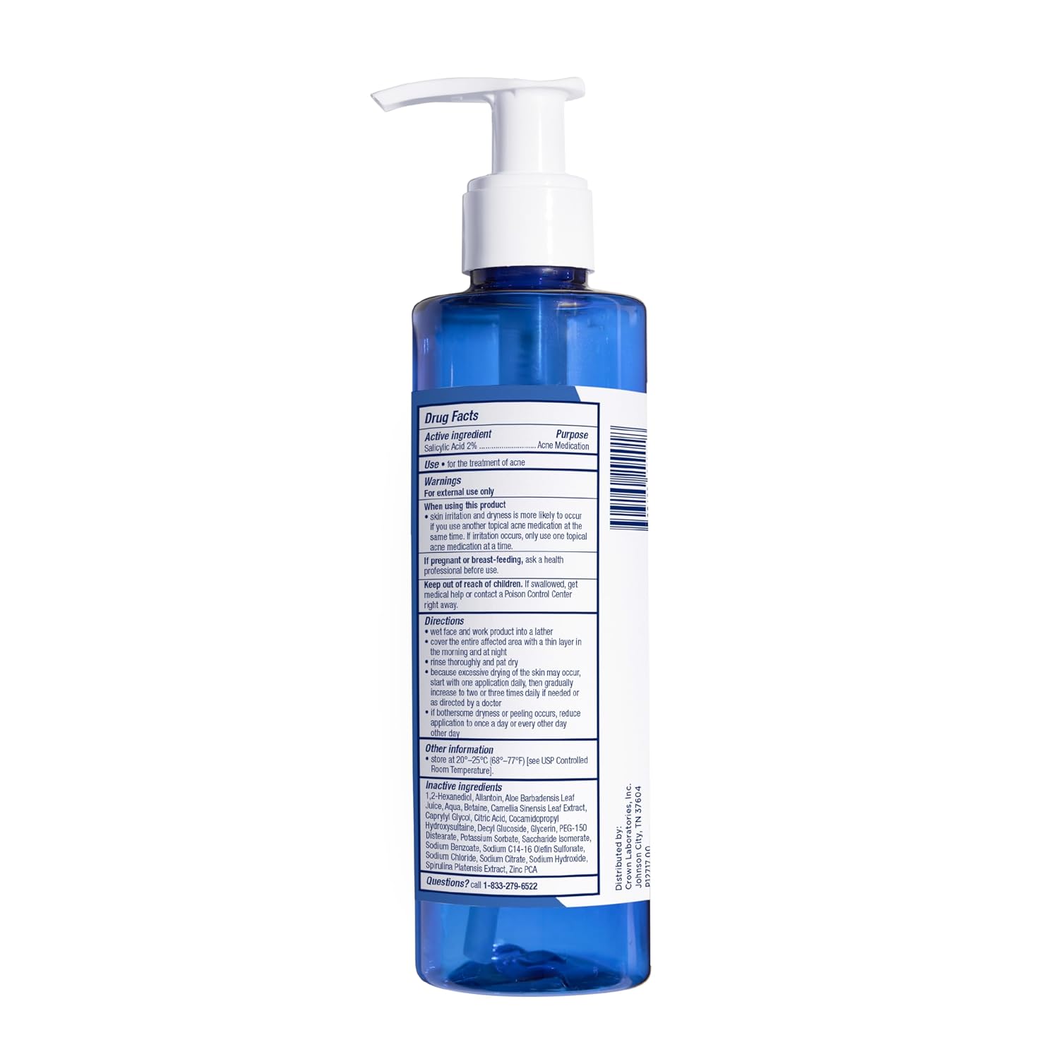 Thumbnail 1 de PanOxyl Acne Gel Wash (2% Salicylic Acid) with Zinc PCA, Aloe, and Green Tea Extract, 6.5 oz