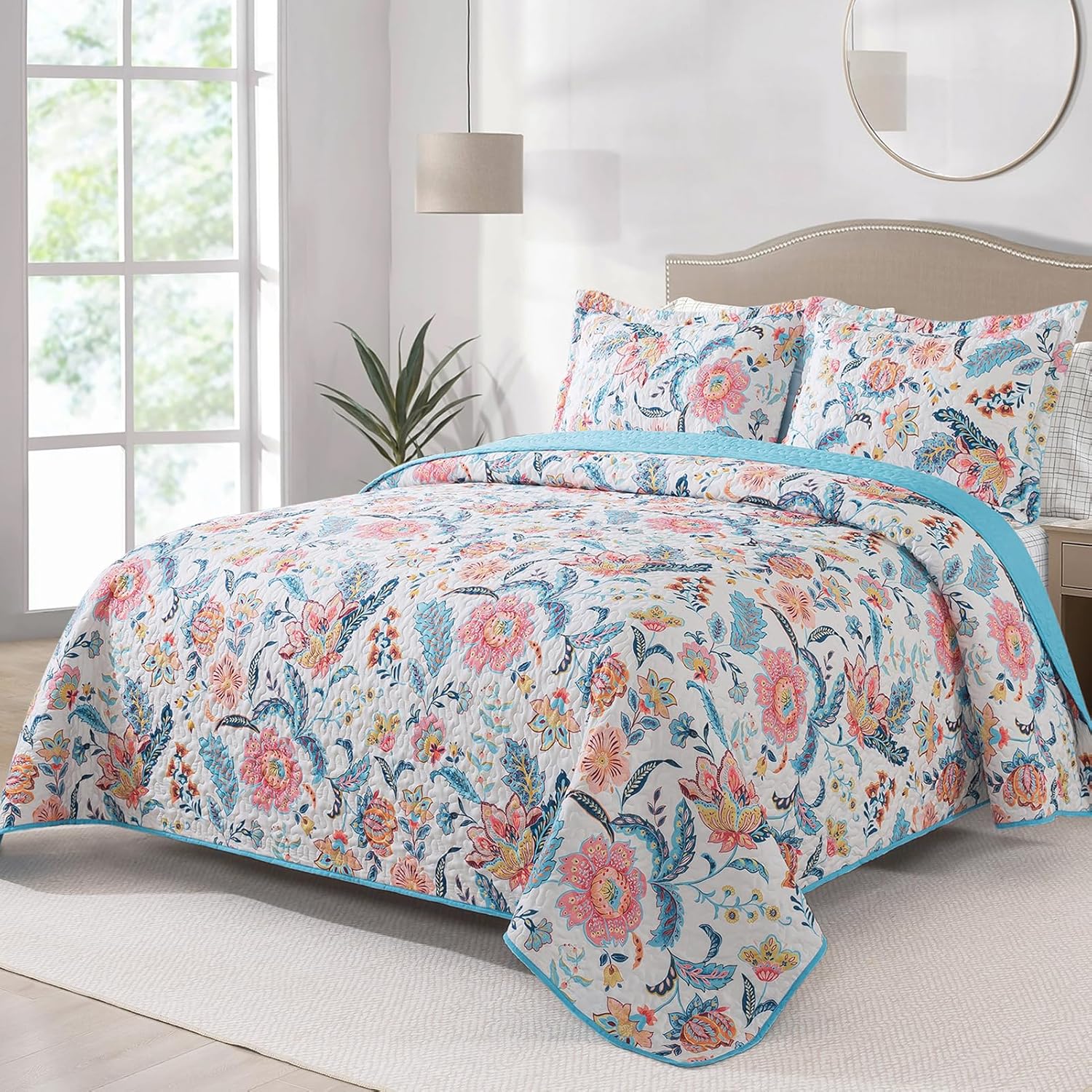 Detalle de BEDIFANY Cotton Quilt Set, Queen Size