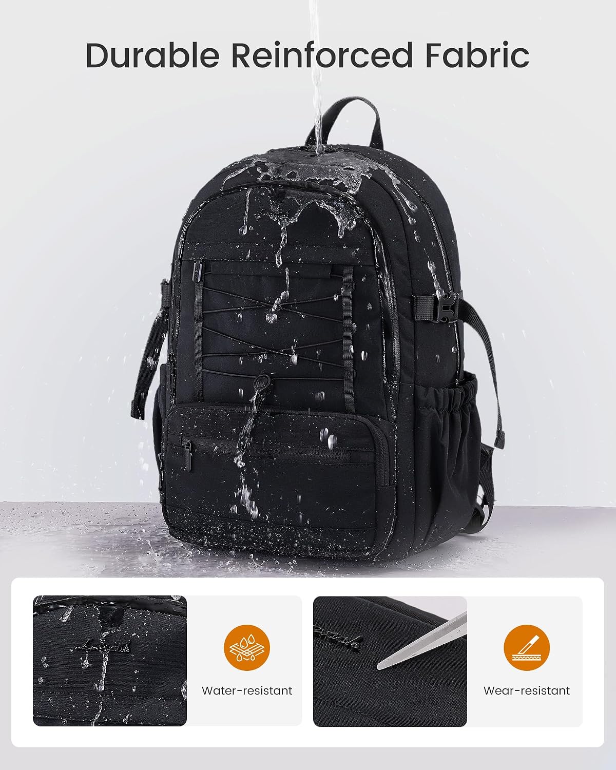 Thumbnail 3 de LOVEVOOK Laptop Rucksack Damen 17,3 Zoll