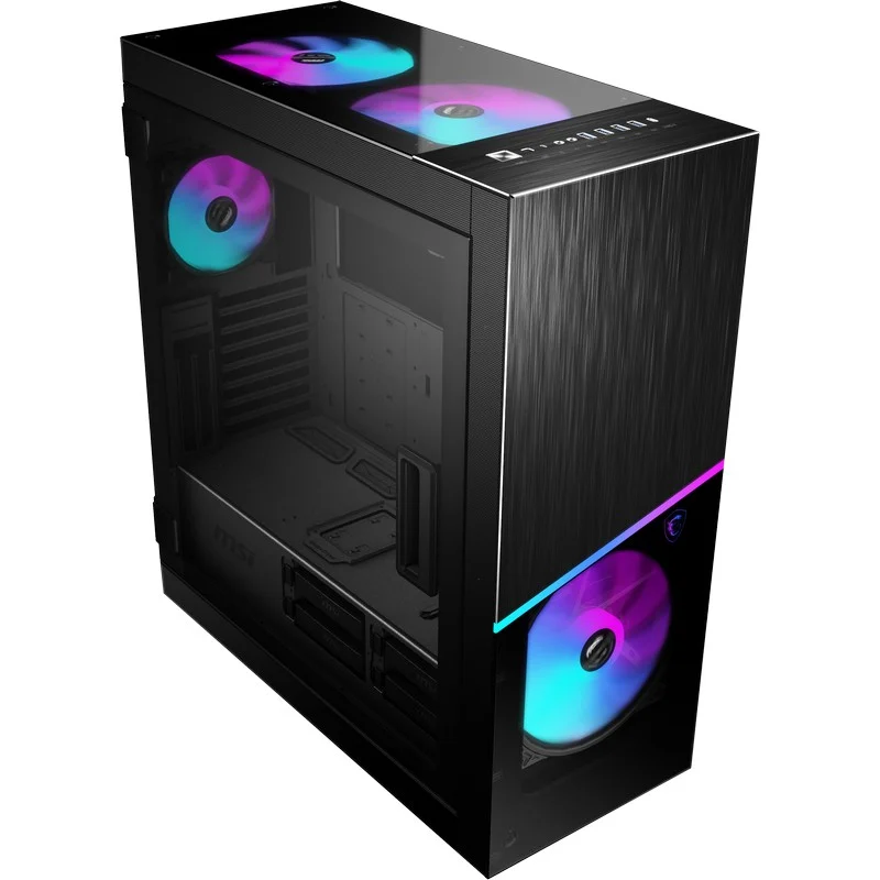 Detalle de MSI MPG Sekira 500X Cristal Templado Negra