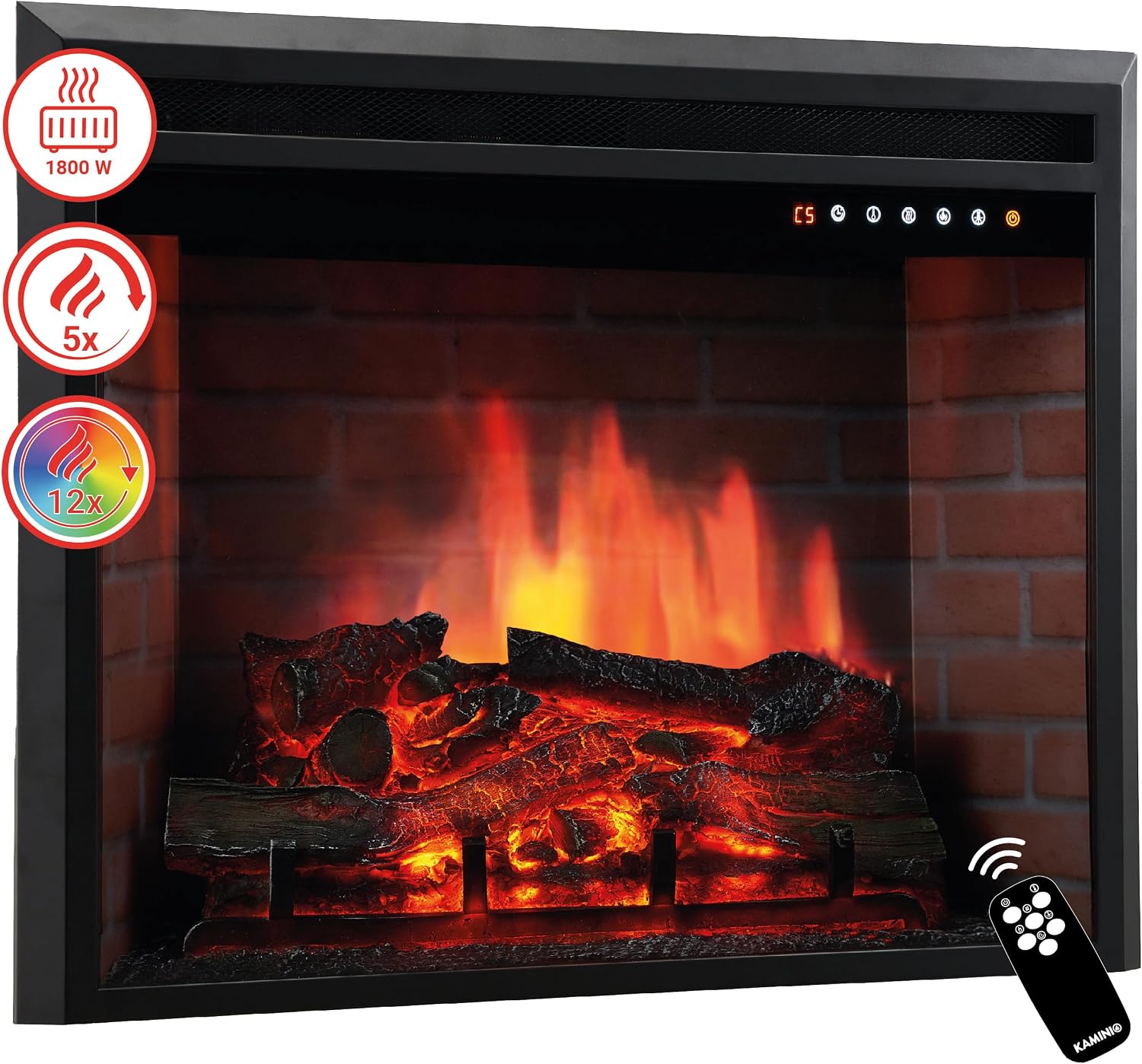 Thumbnail 6 de KAMINIO Luca chimenea eléctrica 30 pulgadas