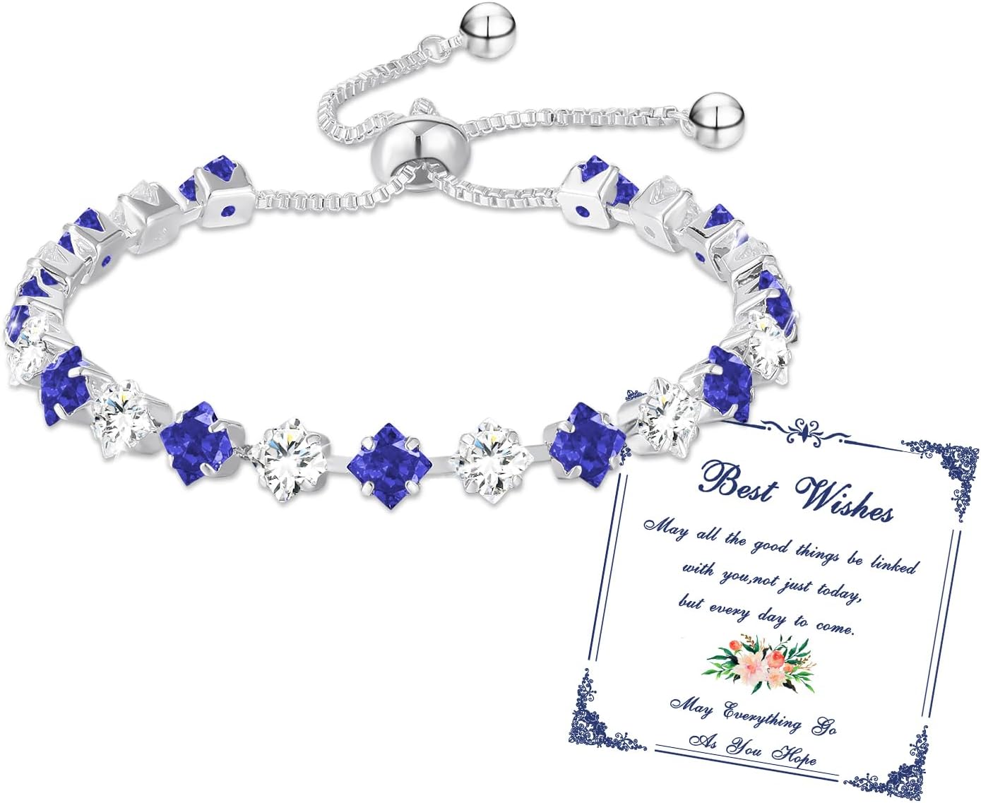 Detalle de Bracciale tennis argento Esmoly 12 pietre