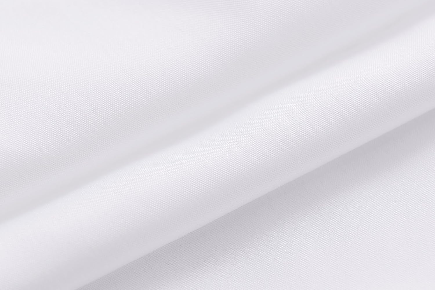 Detalle de N&Y HOME Fabric Shower Curtain Liner, 70 x 72-Inch Polyester with Magnets
