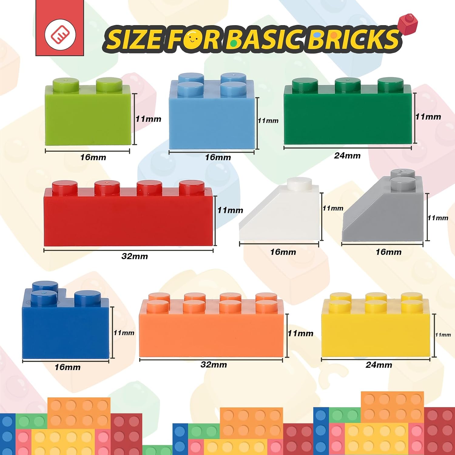 Thumbnail 3 de HUIZDQ 600 Pieces Building Bricks