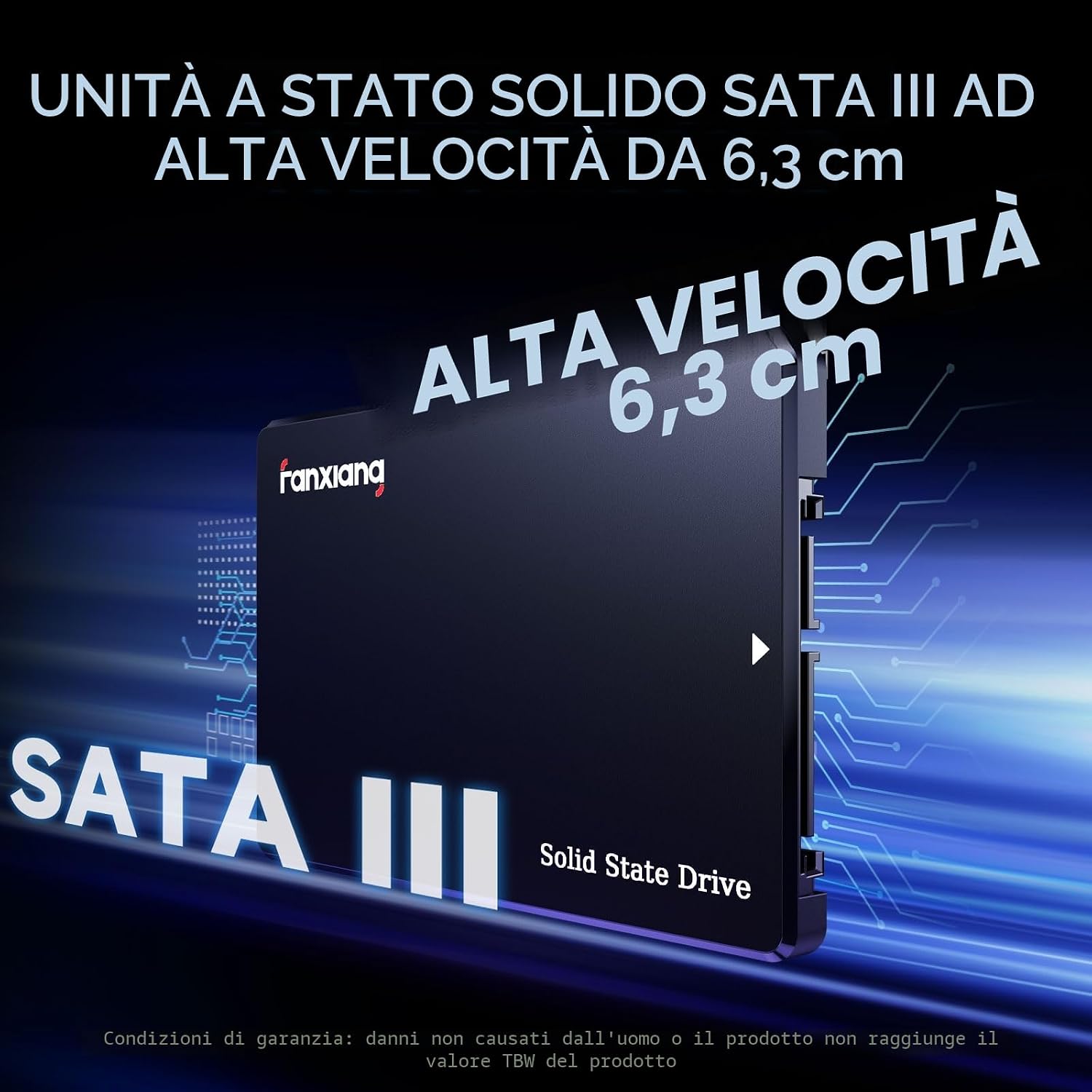 Thumbnail 1 de Fanxiang S101Q 256GB SSD SATA III 6Gb/s 2,5": affidabile upgrading per laptop, desktop e PC