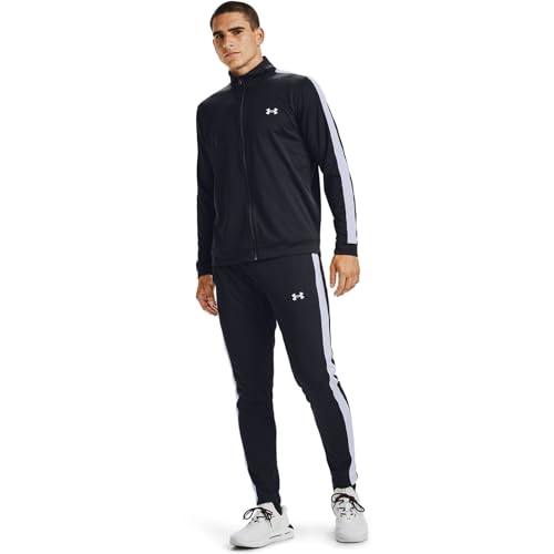 Detalle de Under Armour Hombre UA Knit Track Suit Shirt: chándal cómodo y cálido para entrenamiento e invierno