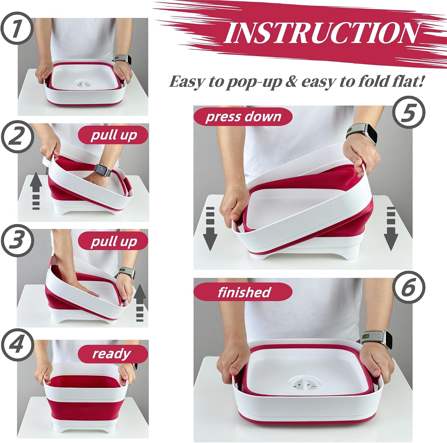 Thumbnail 1 de GIMWA 2.6 Gal collapsible camping sink