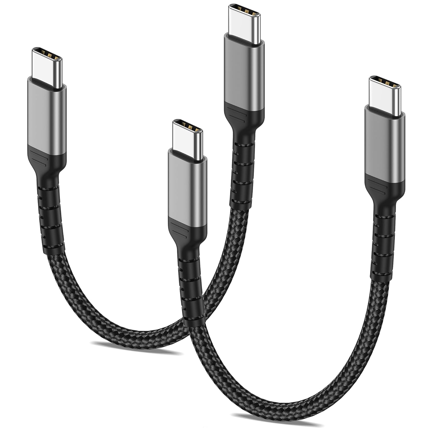 6 Inch USB C Charger Cord 2 Pack