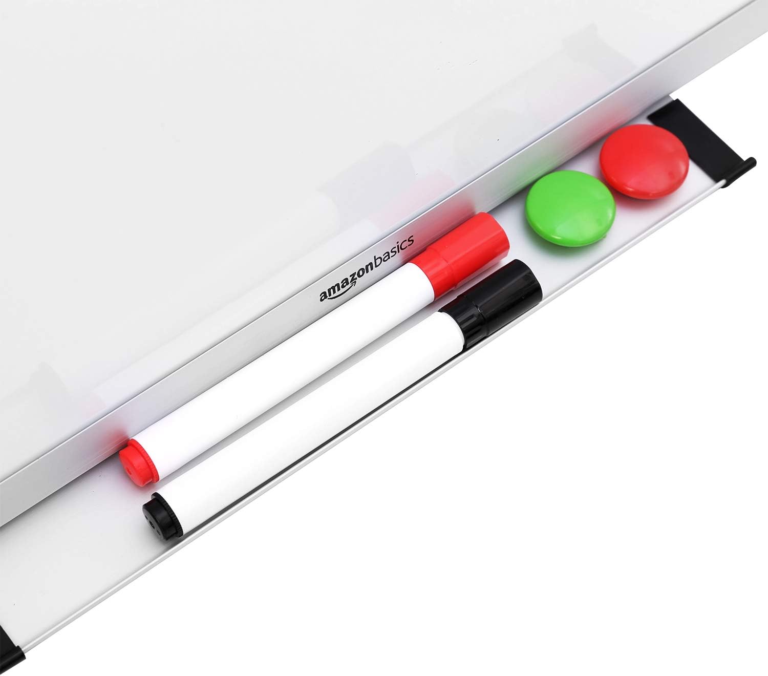 Thumbnail 6 de Amazon Basics Pizarra Magnética 240x120 cm con Bandeja y Marco de Aluminio📝