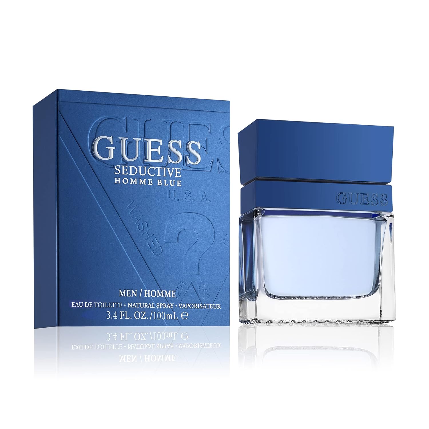Detalle de GUESS Seductive Blue Eau de Toilette Hombre