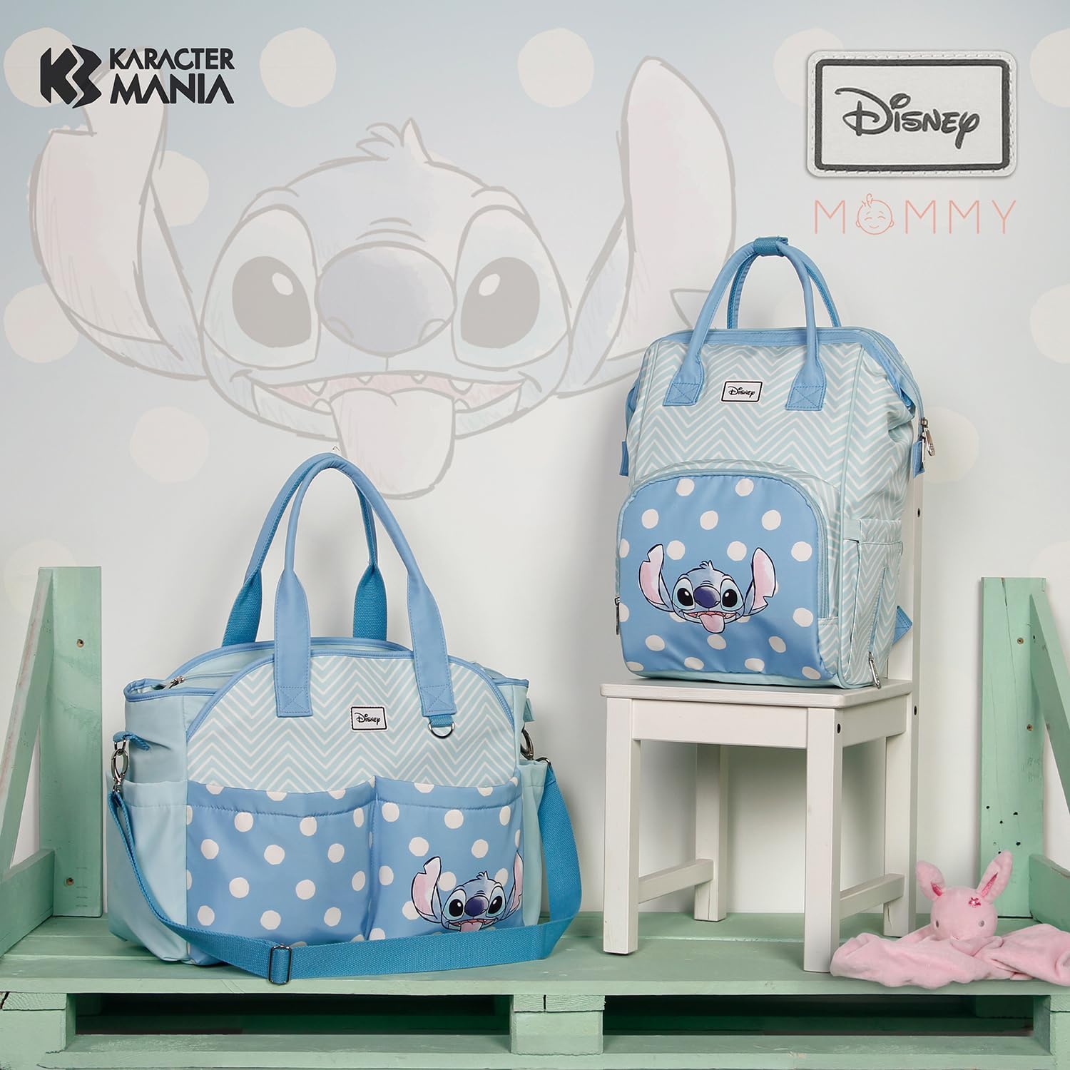 Thumbnail 5 de Disney Lilo und Stitch Lovely-Mommy Tasche für Kinderwagen Grün