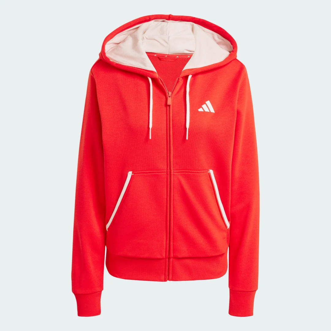 Thumbnail 3 de adidas Essentials Color Pop Sudadera con cremallera 30 días Rojo