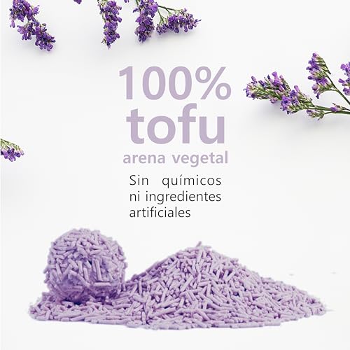 Thumbnail 3 de HAPPY MEOW Arena de Tofu para Gatos (18L/7,5Kg) – Natural, Biodegradable y con Lavanda
