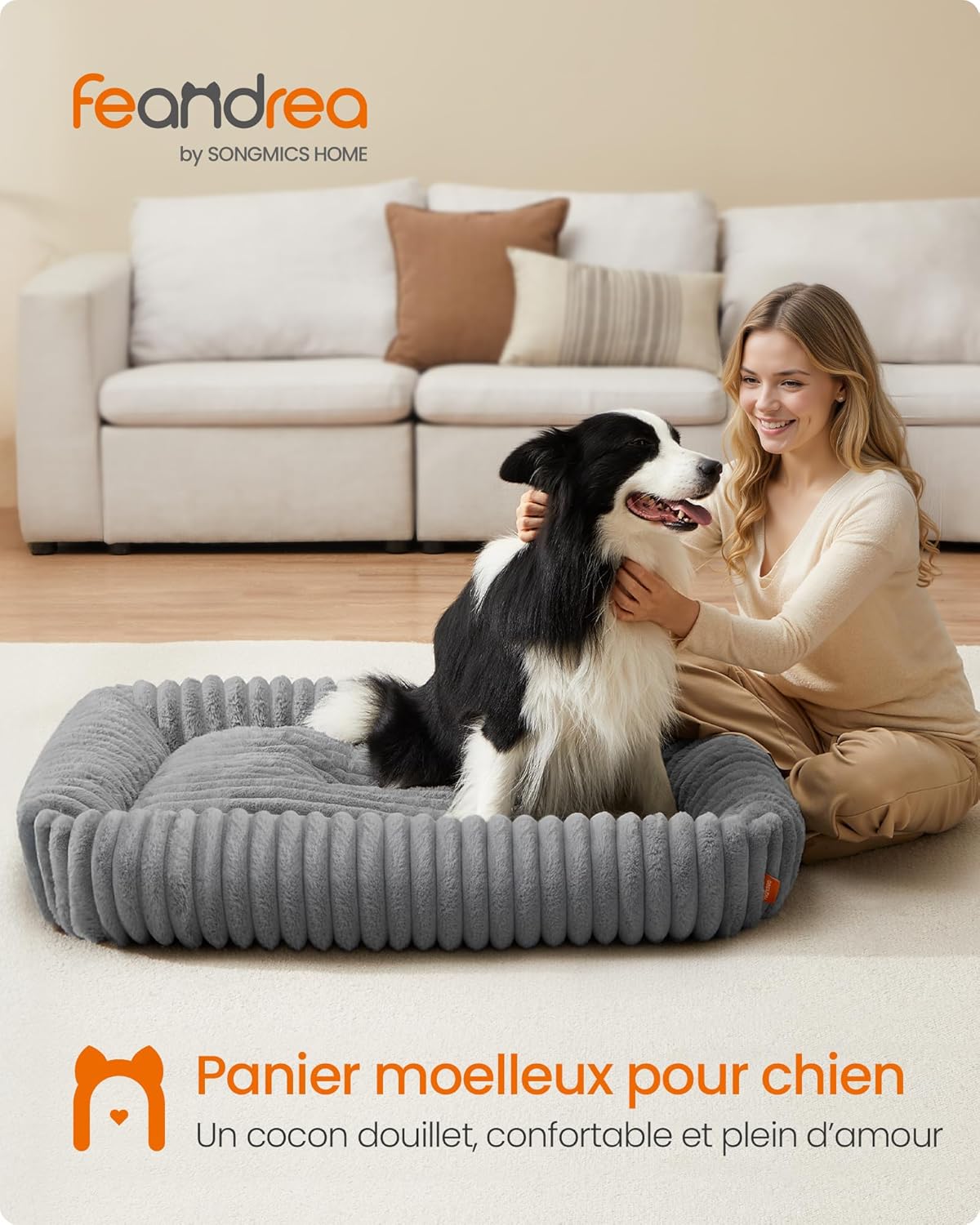 Detalle 2 de Feandrea PGW313GD01 panier orthopédique 106×75×20 cm
