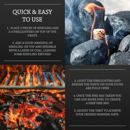 Detalle 2 de Log-Barn Restaurant Grade Lumpwood Charcoal 12kg Bag – ideal for searing, grilling and smoking