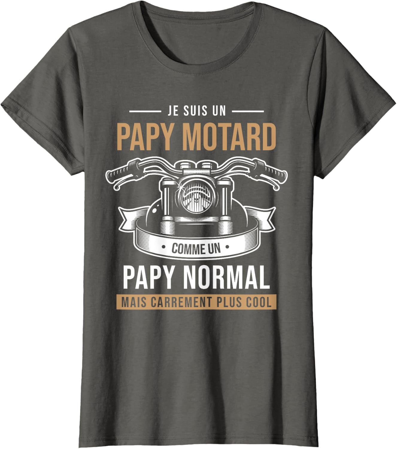 Thumbnail 2 de T-shirt Motard Homme Papy Moto Cadeau