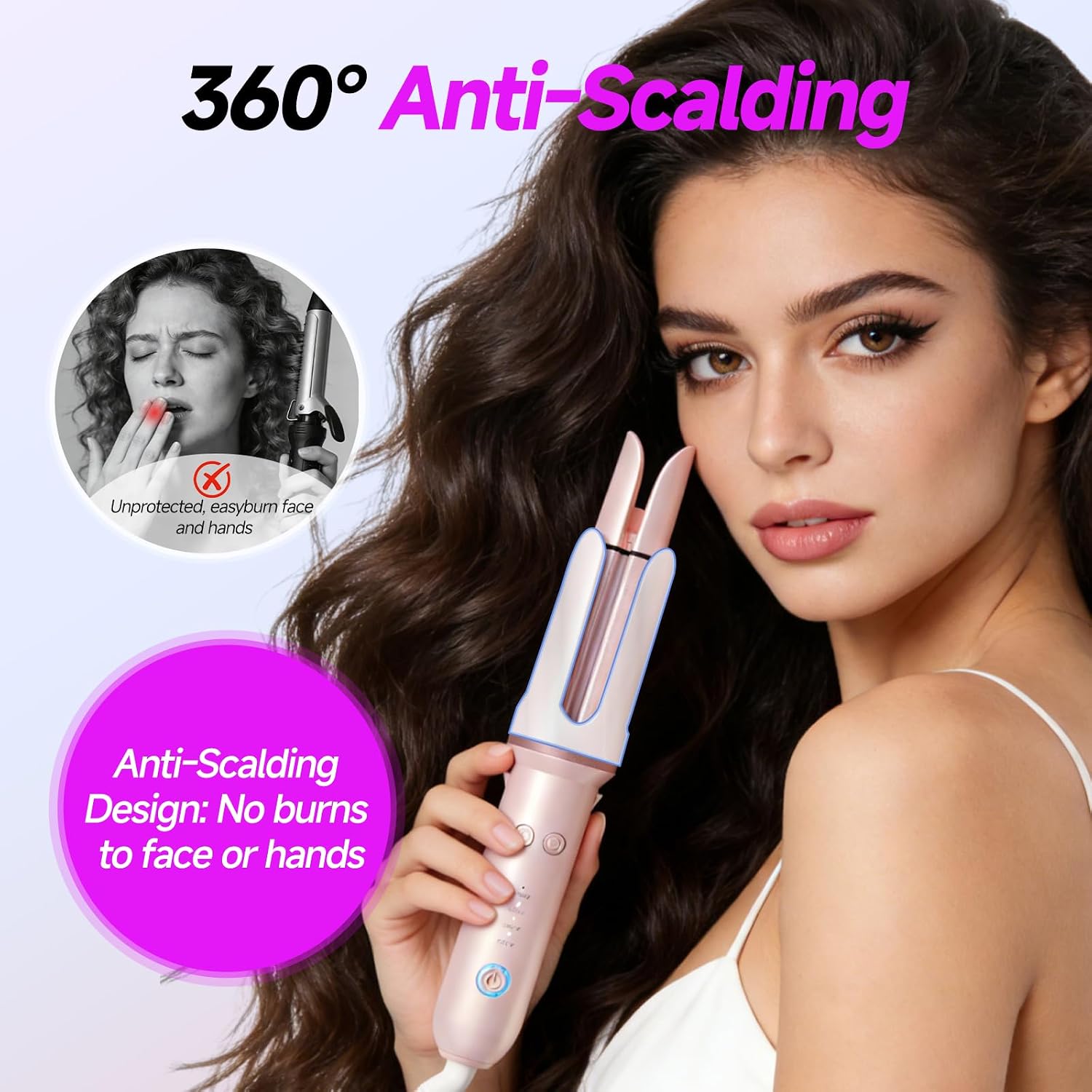 Thumbnail 3 de DYHOO Automatic Curling Iron, 1.25-Inch Barrel
