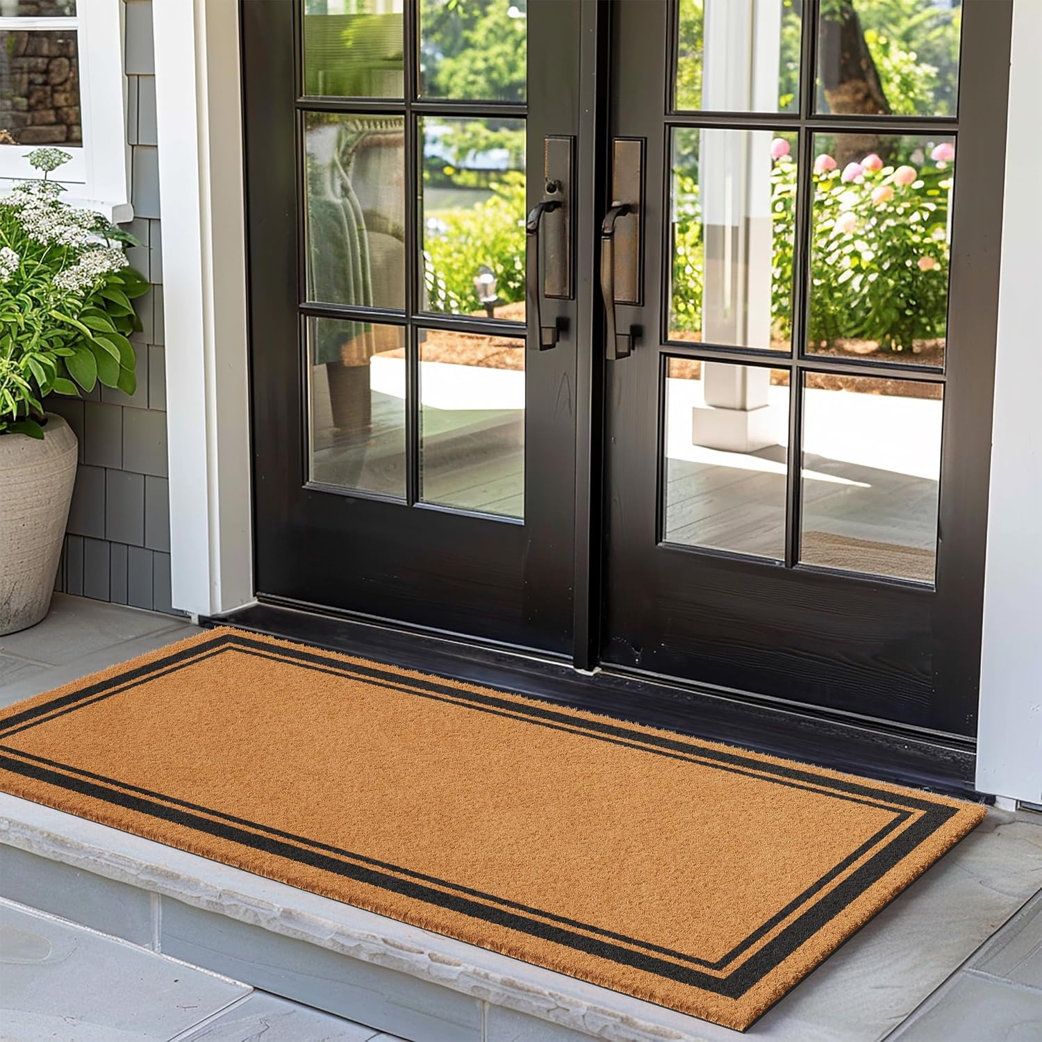 Detalle 2 de Barnyard Designs 36x72 Coco Doormat 🏡