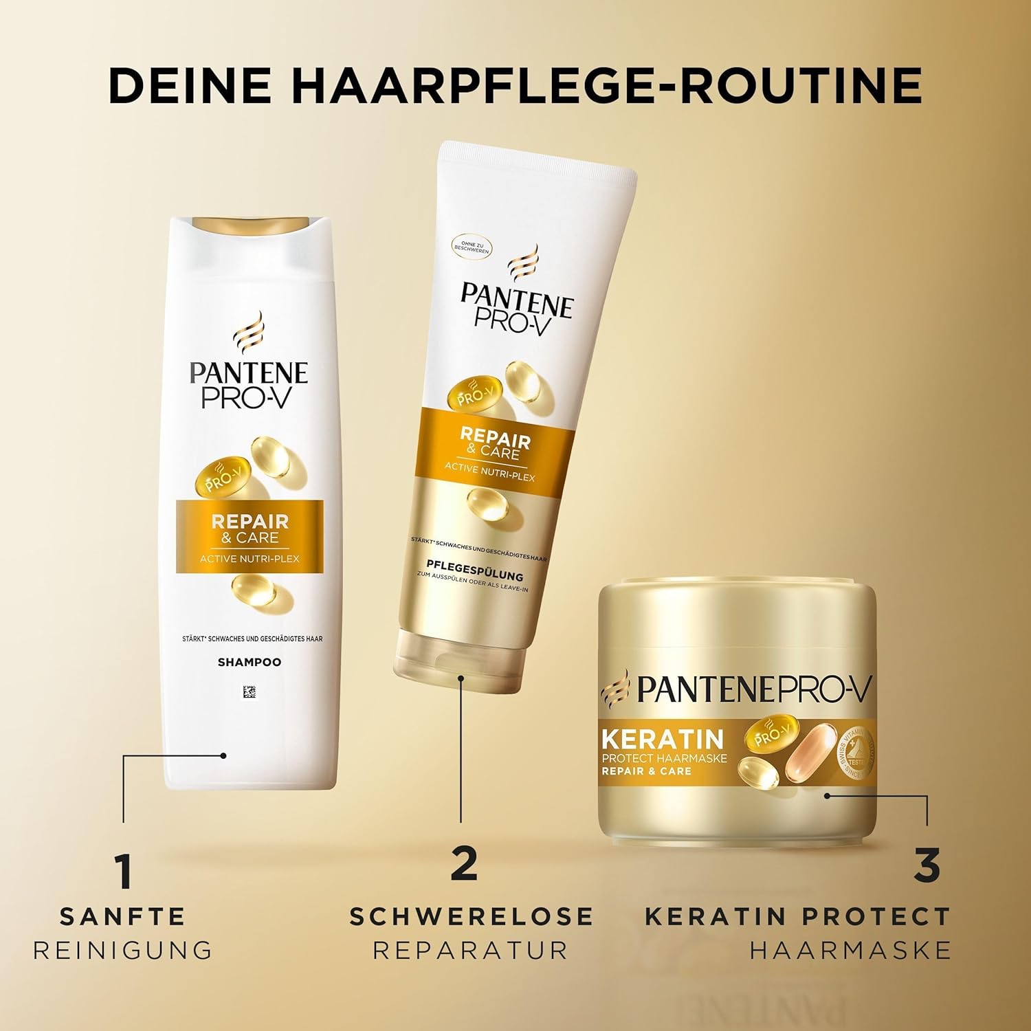 Thumbnail 4 de Pantene Pro-V Repair & Care Shampoo Duo Pack 2x500 ml
