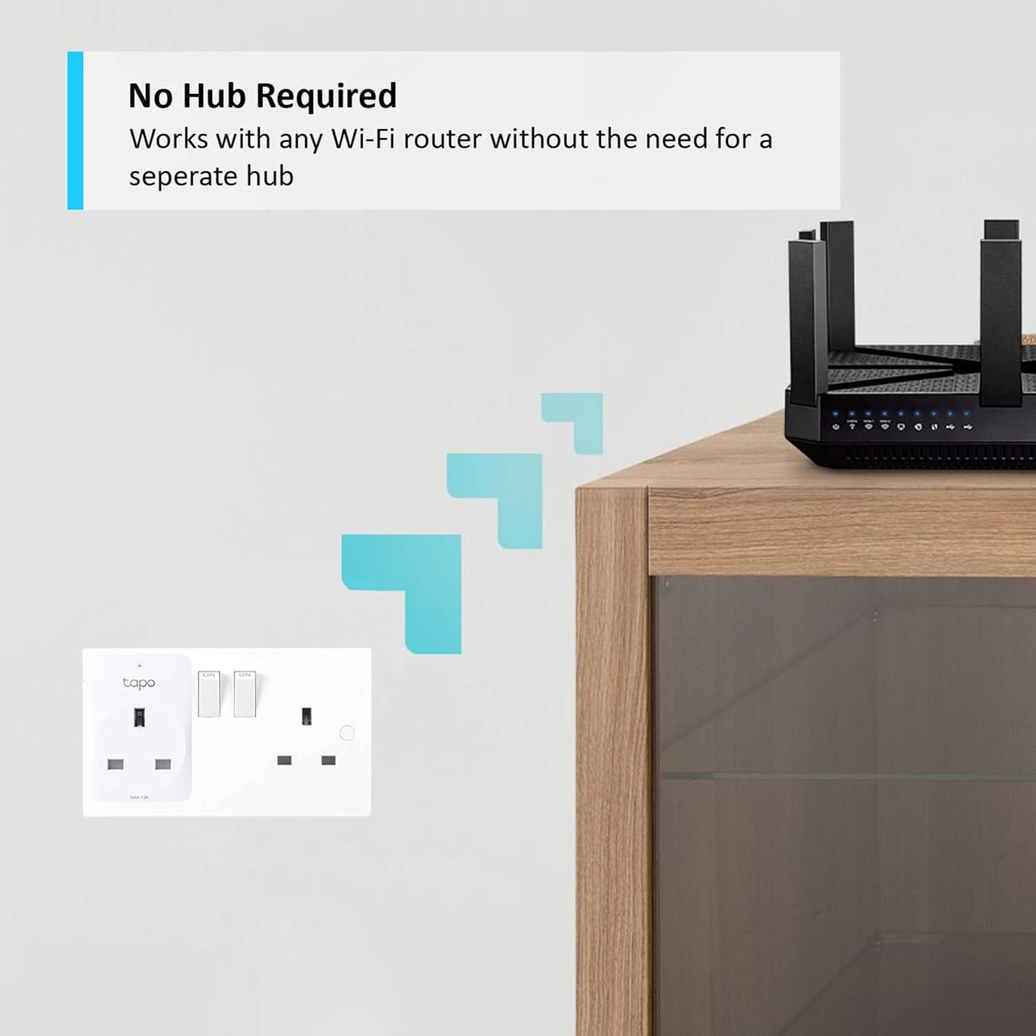 Detalle de TP-Link Tapo P100 2-pack smart plug