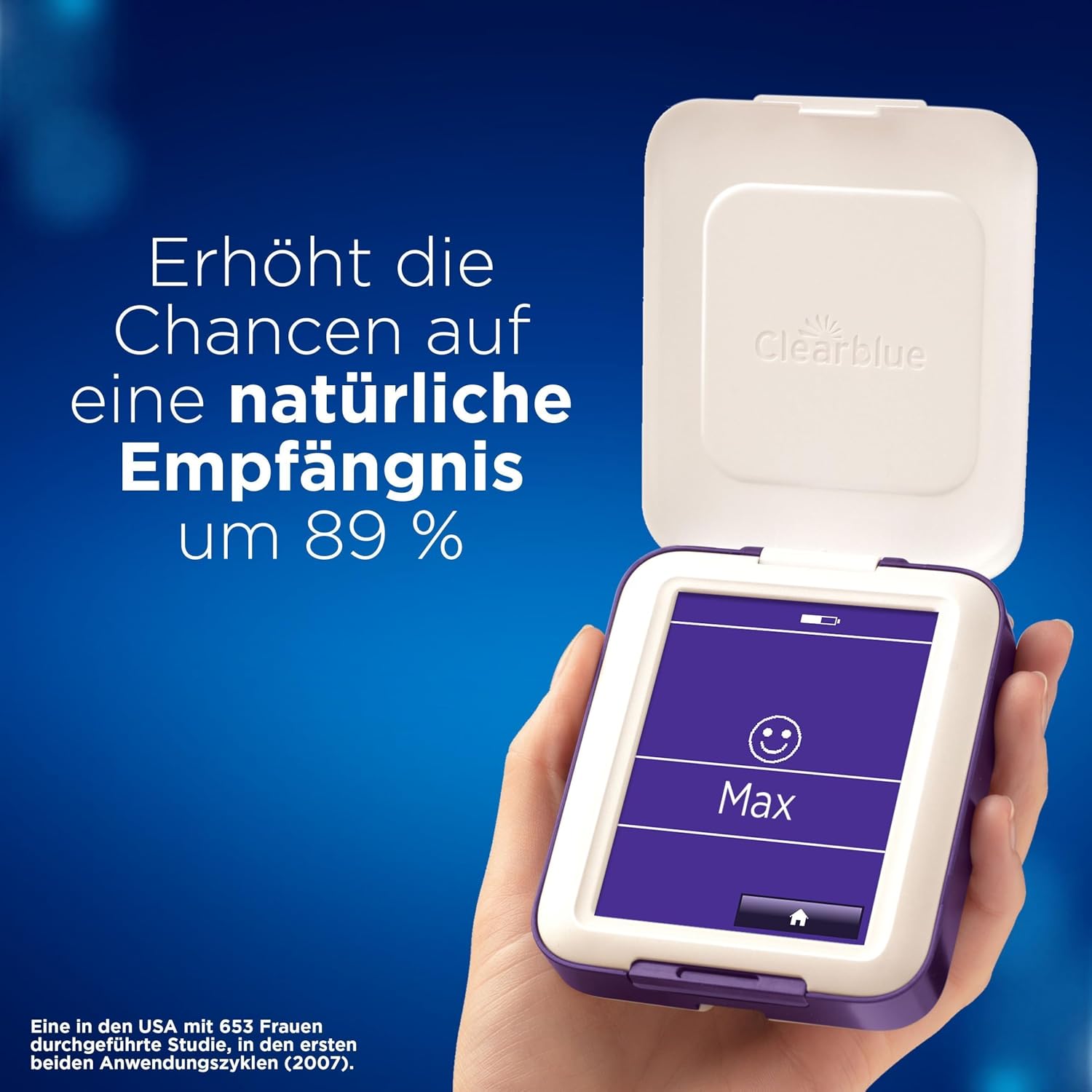 Detalle 2 de Clearblue Fertilitätsmonitor mit 33 Tests 89 Prozent