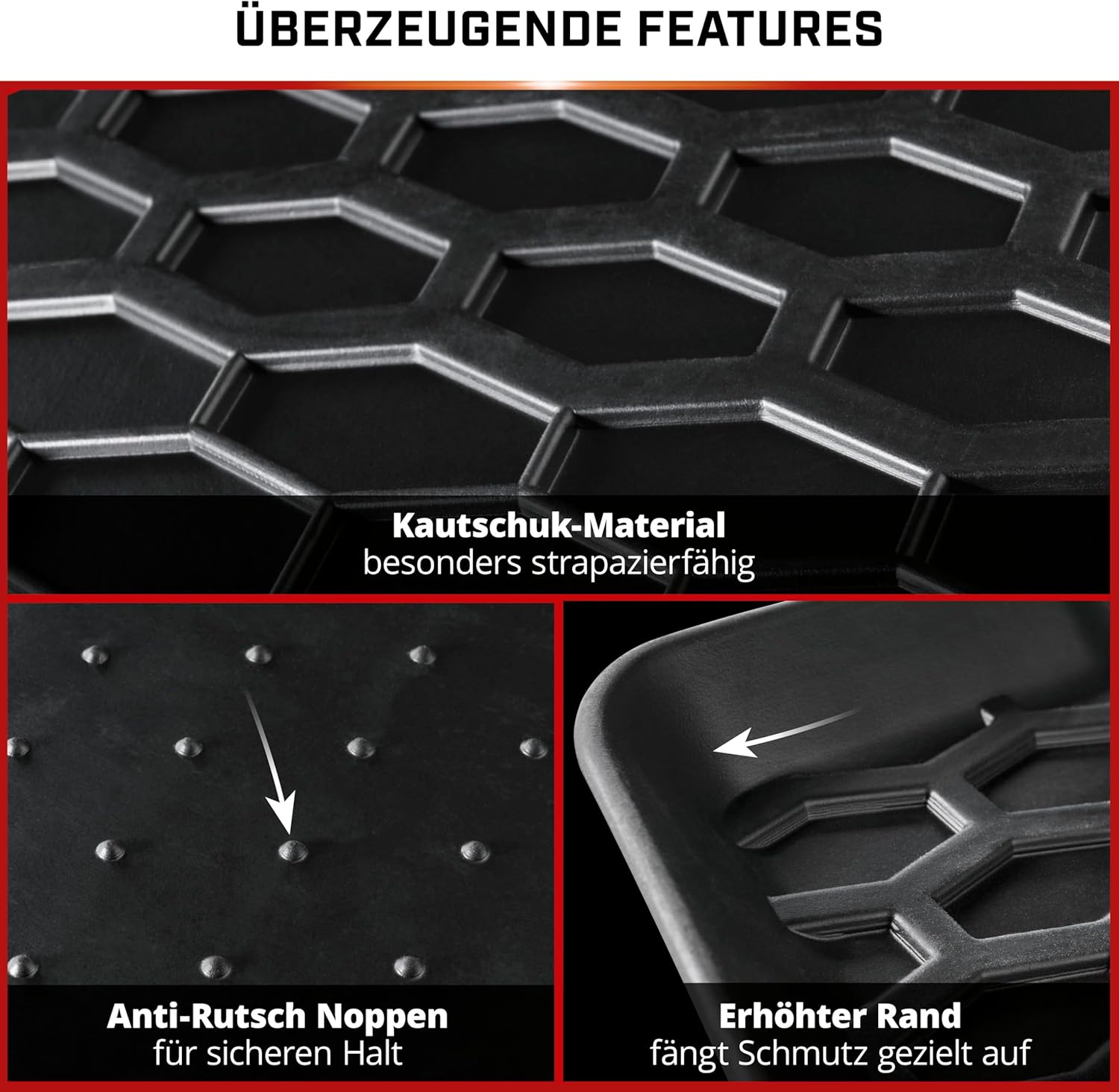 Thumbnail 3 de WALSER DirtGuard tapis de sol sur mesure pour Renault Express (05/2021 à aujourd’hui)