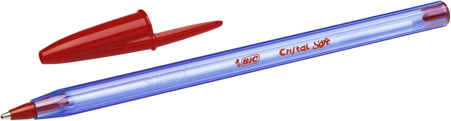 Thumbnail 2 de BIC Cristal Soft Rosso 1.2 mm penne