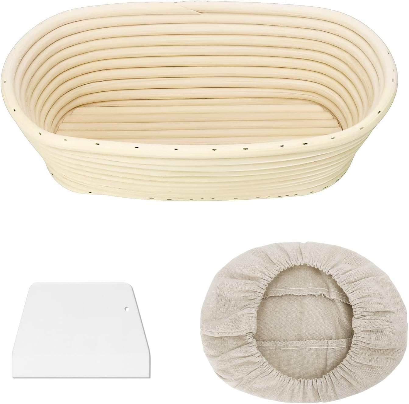 Clheatky Gärkörbchen Oval 25x15x8 cm
