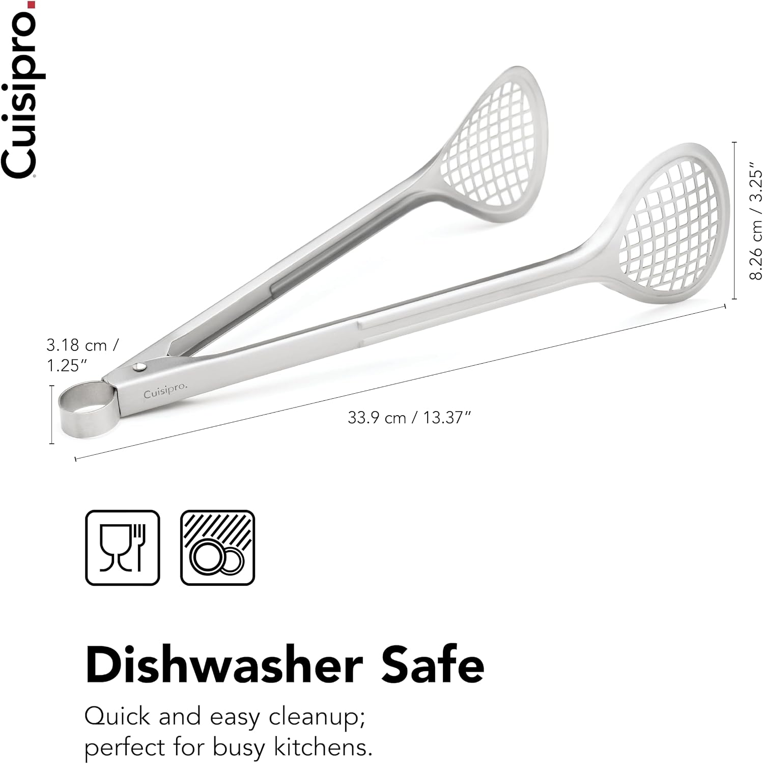 Thumbnail 5 de Cuisipro Grill/Fry Tongs, 12-Inch