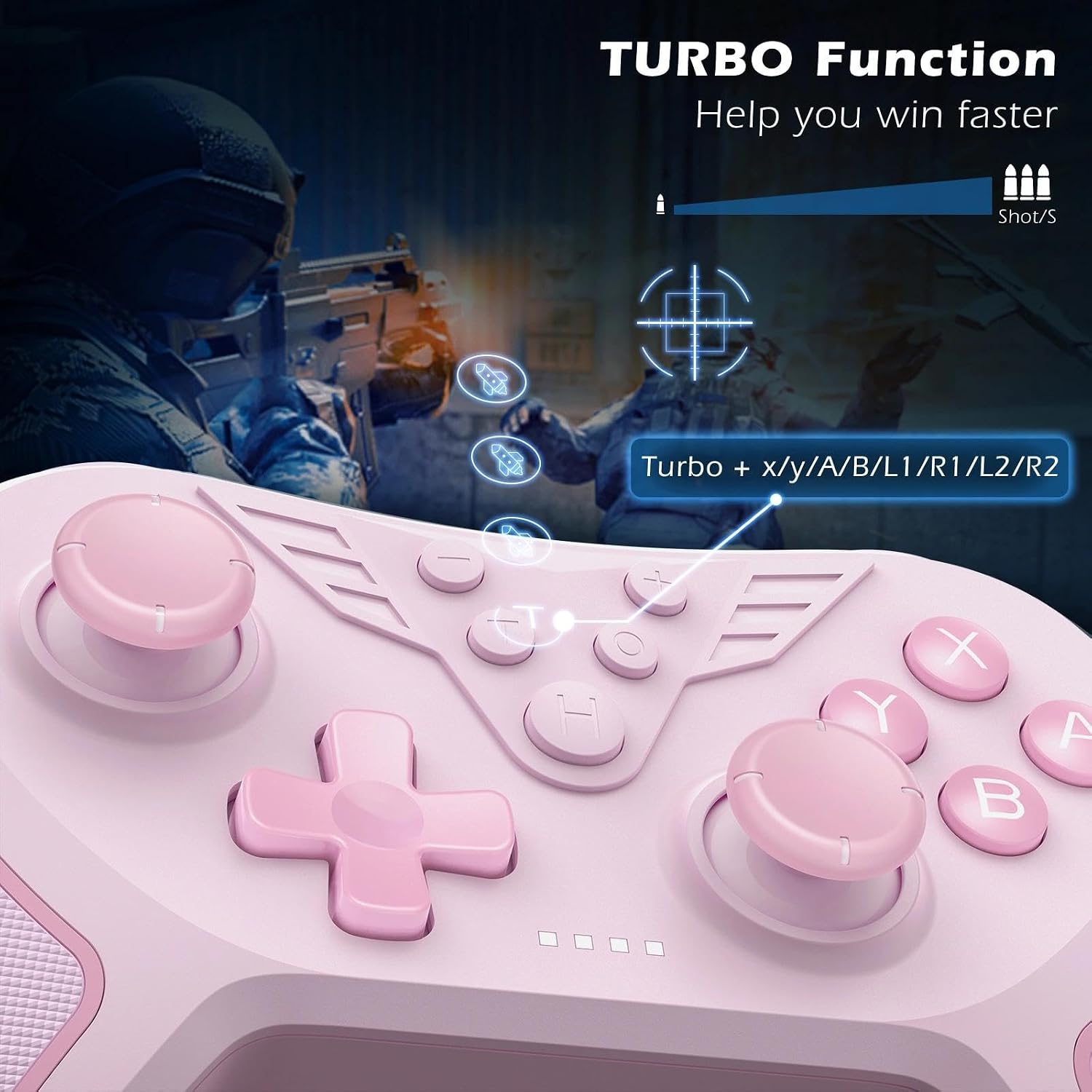 Detalle 2 de Switch Controller von LATEC Wireless mit Hall