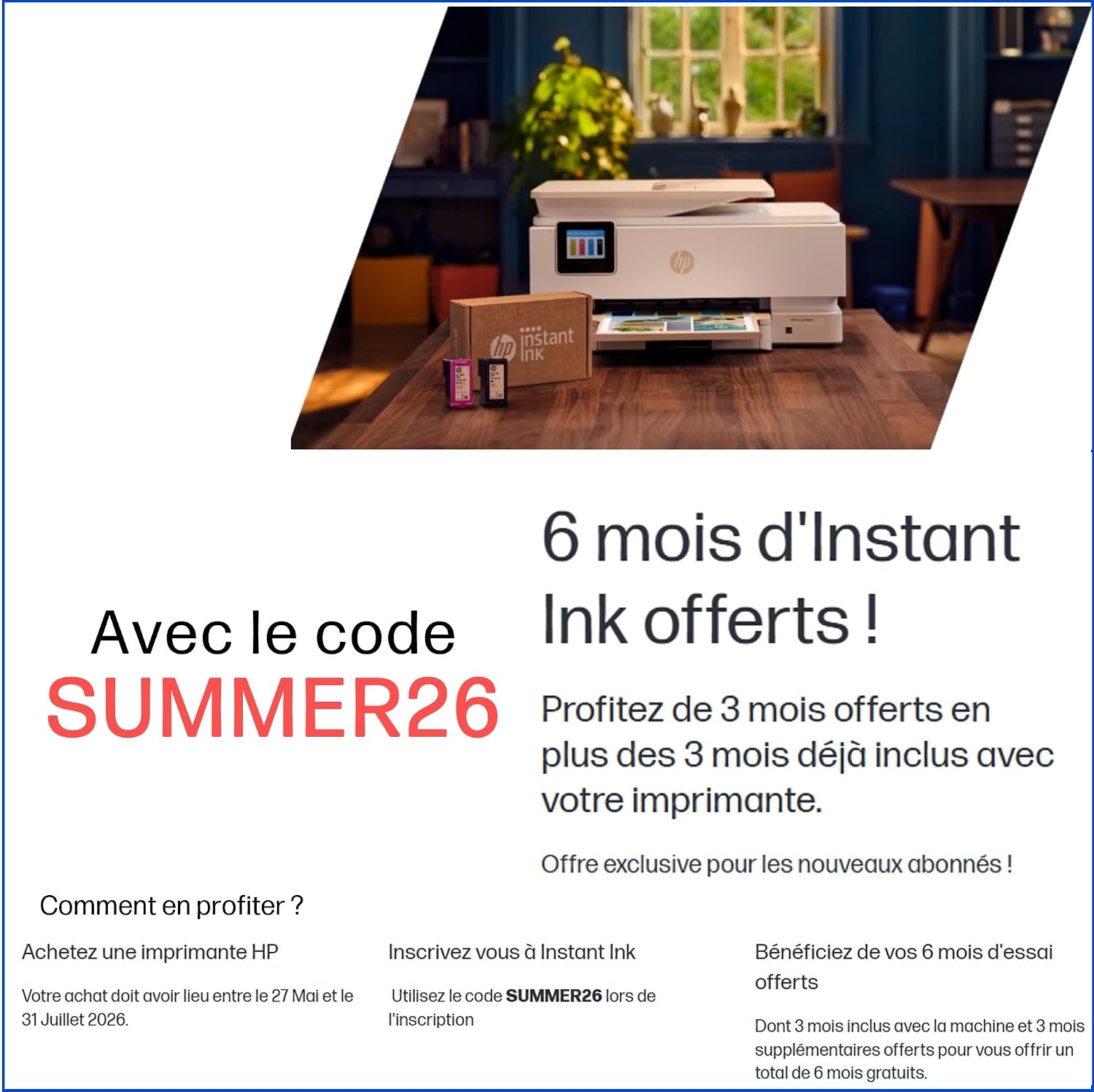 Thumbnail 1 de HP OfficeJet Pro 8122e imprimante couleur à jet d'encre