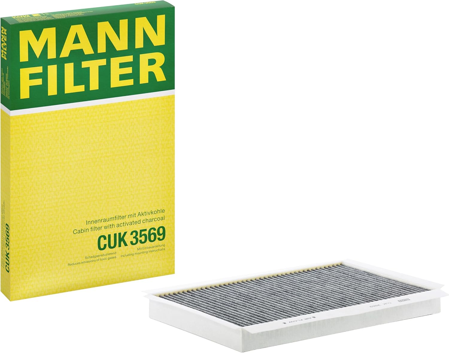 Thumbnail 3 de MANN-FILTER CU 3569 Cabin Air Filter for Cars + Transporters