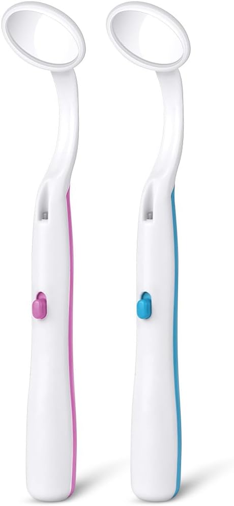 ACWOO Specchio Dentale LED 2 pezzi