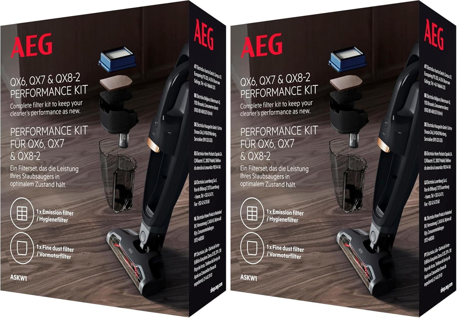 Thumbnail 5 de AEG AZE137 Power-Softrolle – Bodendüse für Hartböden (QX6/QX7/QX8-2/QX9) mit LED-Licht